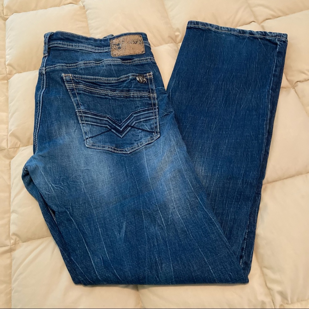 Buffalo Stretch Straight Jeans Size 34 X 34